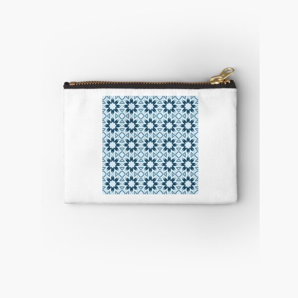 Item preview, Blue Floral Geometric Garden Pattern designed and sold by kesyasummeredd.
