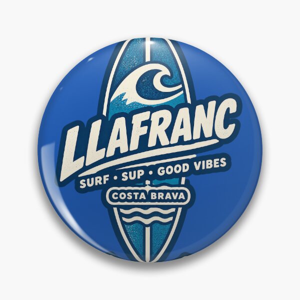 Item preview, Llafranc Surf & Good Vibes – Costa Brava Vintage Surf Design designed and sold by TerradVents.