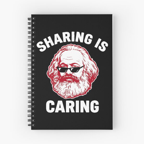 Item preview, Sharing Is Caring – Funny Karl Marx Communist Meme Design designed and sold by LoFizzy.