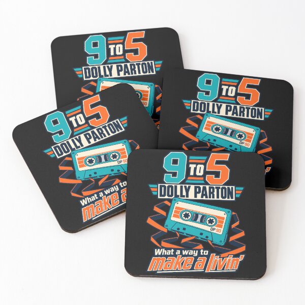 Item preview, Dolly Parton 9 To 5 Teal Cassette What A Way To Make A Livin designed and sold by choudane.