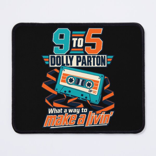 Item preview, Dolly Parton 9 To 5 Teal Cassette What A Way To Make A Livin designed and sold by choudane.