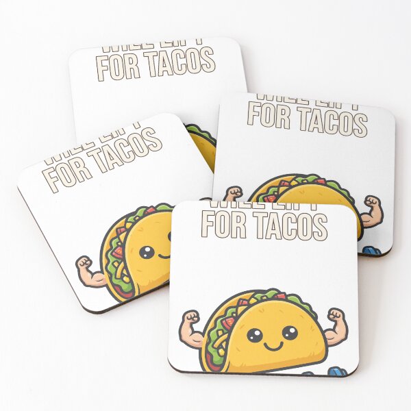 Item preview, will-lift-for-tacos-funny-gym designed and sold by samimouhdi.