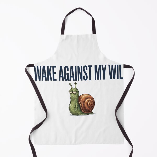 Item preview, Awake Against My Will | Funny Sleep Deprivation Snail Humor designed and sold by Per My Last Nerve Studio.