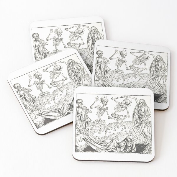 Item preview, Vintage German Gothic Folklore Historical Woodcut Plate 3 designed and sold by Antique Science Press.