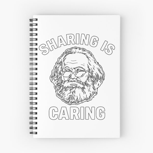 Item preview, Sharing Is Caring – Funny Karl Marx Communist Meme Design designed and sold by LoFizzy.