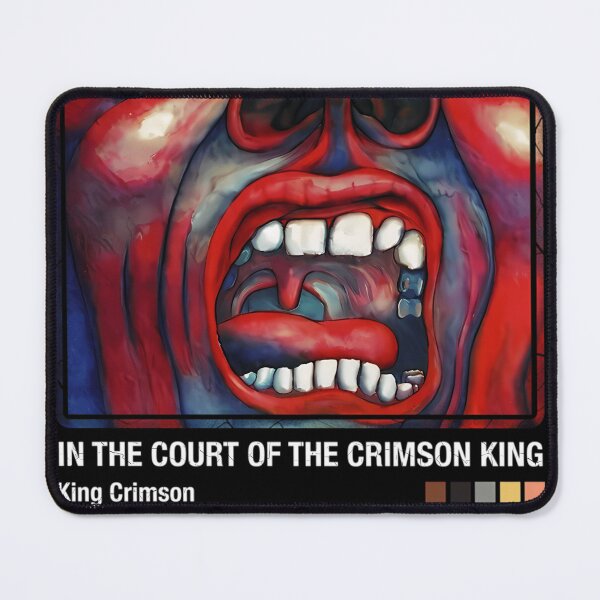 Item preview, King Crimson In The Court Of The Crimson King Album Cover designed and sold by KarloDesigns.