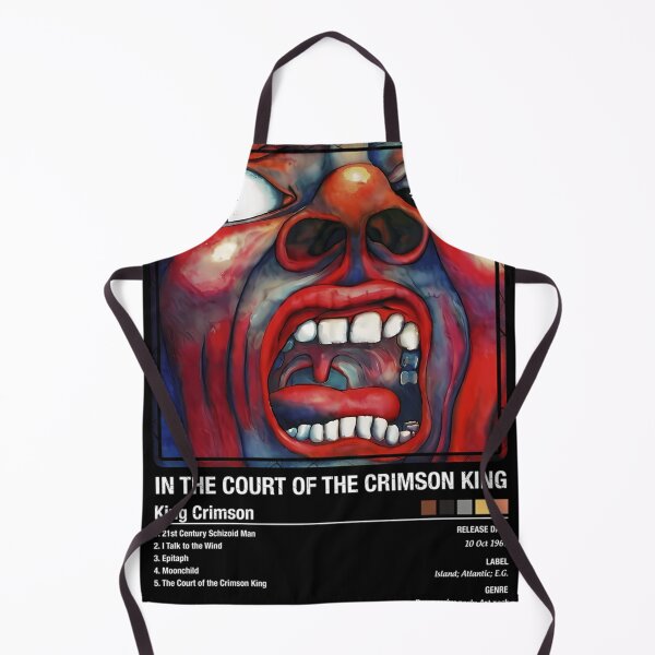 Item preview, King Crimson In The Court Of The Crimson King Album Cover designed and sold by KarloDesigns.