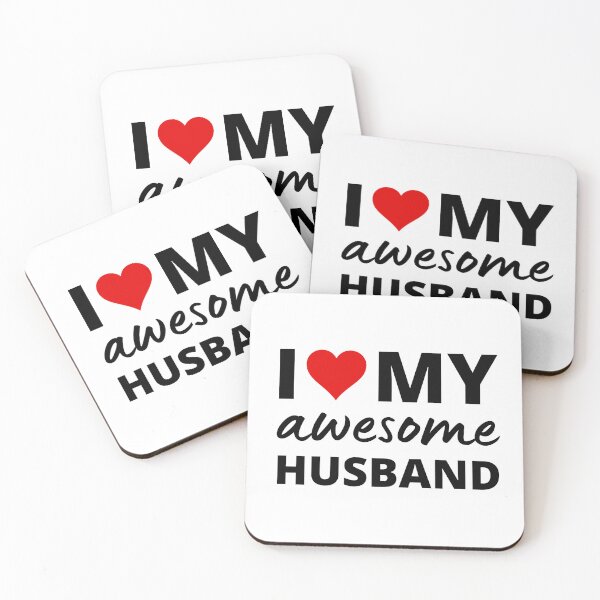 Item preview, I love my awesome Husband positive quote designed and sold by mysteriousquote.