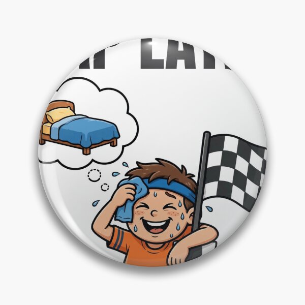 Item preview, run-now-nap-later-funny-runner designed and sold by samimouhdi.