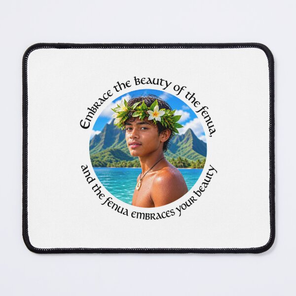 Item preview, Tahiti Nature Proverb - Embrace the beauty of the fenua | Pacific Art designed and sold by ShakaLife.org.