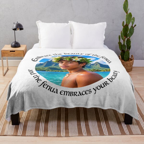 Item preview, Tahiti Nature Proverb - Embrace the beauty of the fenua | Pacific Art designed and sold by ShakaLife.org.