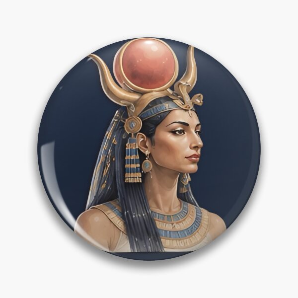 Item preview, Hathor | Egyptian Goddess of Love and Beauty  | Ancient Egyptian Legends designed and sold by Zaru Art Studio.