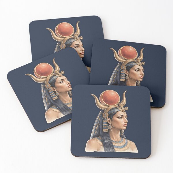 Item preview, Hathor | Egyptian Goddess of Love and Beauty  | Ancient Egyptian Legends designed and sold by Zaru Art Studio.