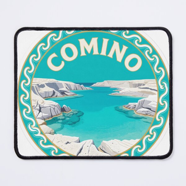 Item preview, Comino Blue Lagoon Sticker designed and sold by Imaginarium of Chaos falcon88 .
