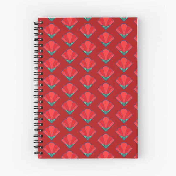Item preview, Art Deco Motif (Red poppy) designed and sold by emcrawfordart.