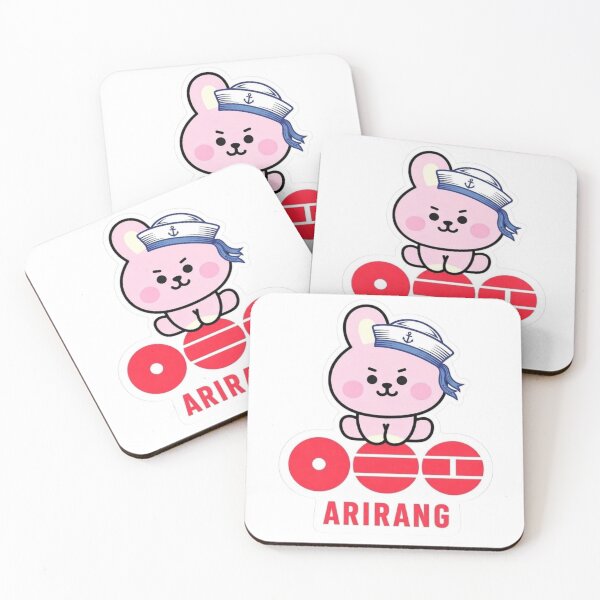 Item preview, BT21 COOKY SWIM Sailor Captain Sticker — BTS ARIRANG Comeback World Tour Merchandise designed and sold by Palette & Hue.