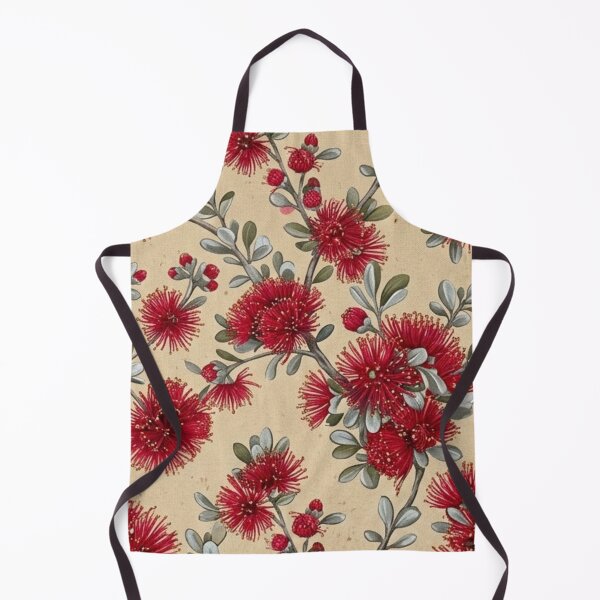 Item preview, Coral Red Blossom Clusters Vintage Botanical Pattern designed and sold by Studio BC.