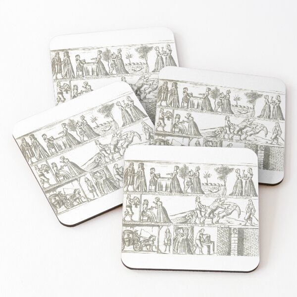 Item preview, Vintage Triumphs of Gods Revenge Antique Engraving designed and sold by Antique Science Press.