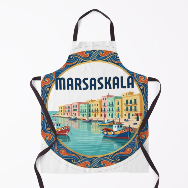 Item preview, Marsaskala Bay Malta Sticker designed and sold by Imaginarium of Chaos falcon88 .