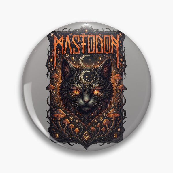 Item preview, Distressed Occult Cat Monster Band Graphics-7 designed and sold by SophieSchulte.