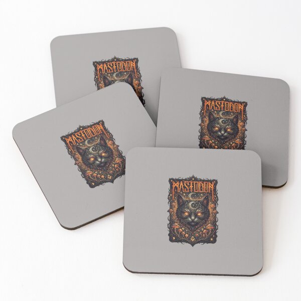 Item preview, Distressed Occult Cat Monster Band Graphics-7 designed and sold by SophieSchulte.