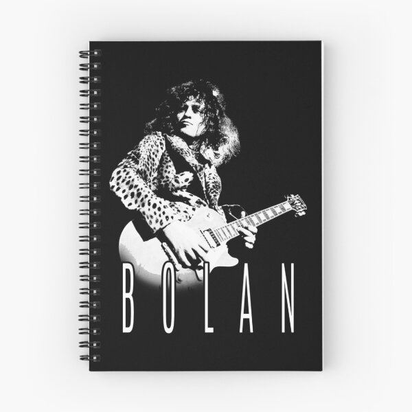 Item preview, Marc Bolan T Rex Vintage Guitar Portrait designed and sold by lightninlights.