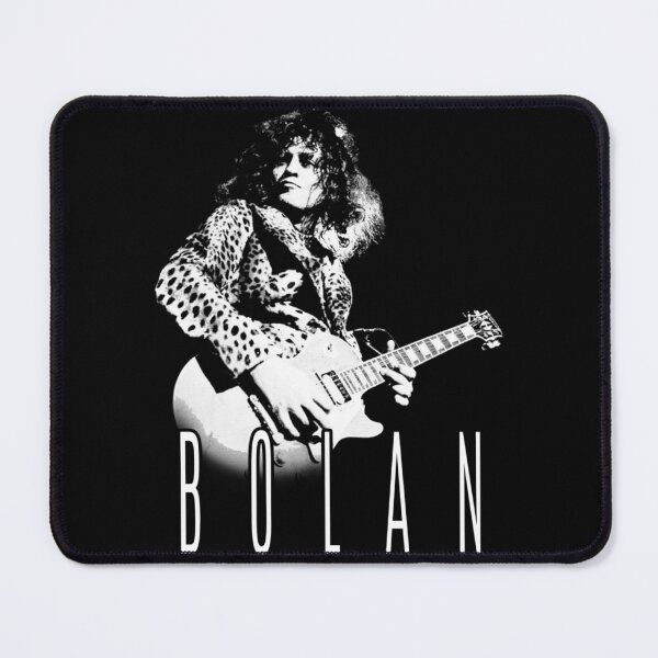 Item preview, Marc Bolan T Rex Vintage Guitar Portrait designed and sold by lightninlights.