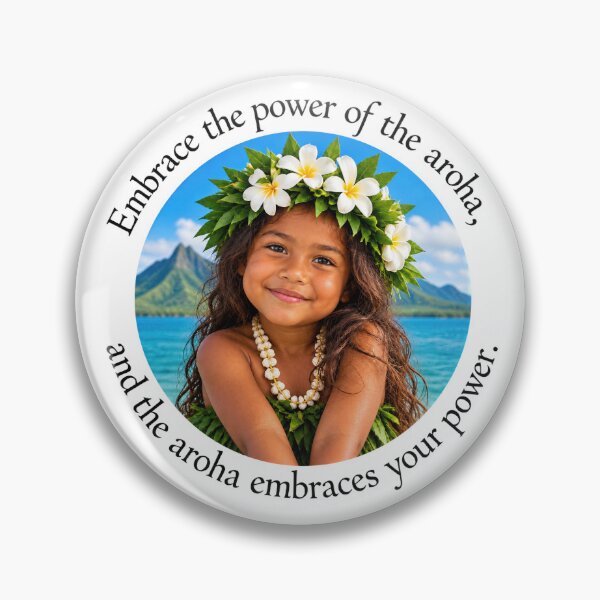 Item preview, Maori Compassion Proverb - Embrace the power of the aroha | Pacific Art designed and sold by ShakaLife.org.