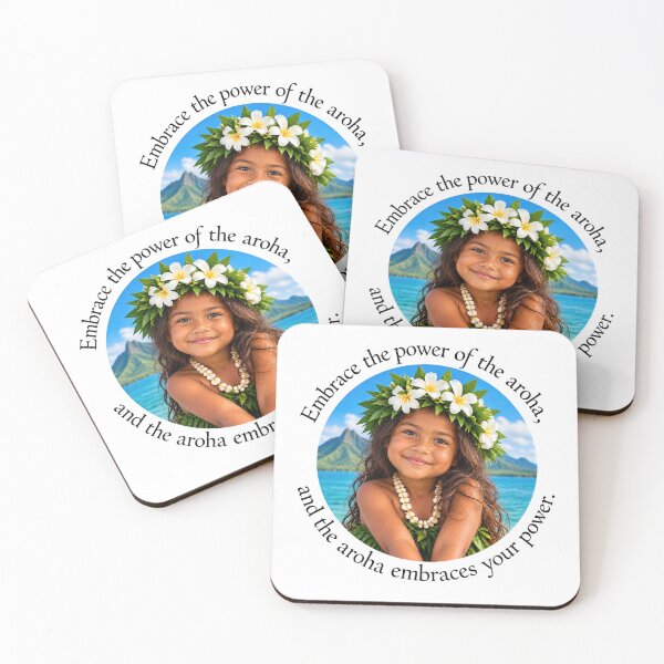 Item preview, Maori Compassion Proverb - Embrace the power of the aroha | Pacific Art designed and sold by ShakaLife.org.
