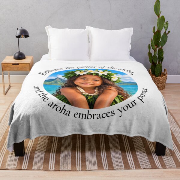 Item preview, Maori Compassion Proverb - Embrace the power of the aroha | Pacific Art designed and sold by ShakaLife.org.
