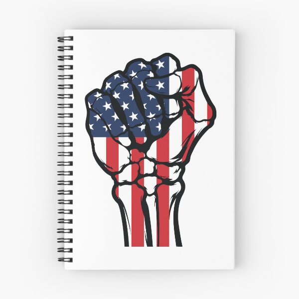 Item preview, Vintage American Flag Skeleton Fist - Distressed Patriotic designed and sold by Marshallamoakohene.