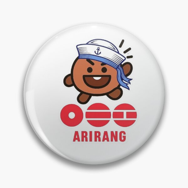 Item preview, BT21 SHOOKY SWIM Sailor Captain Sticker — BTS ARIRANG Comeback World Tour Merchandise designed and sold by Palette & Hue.