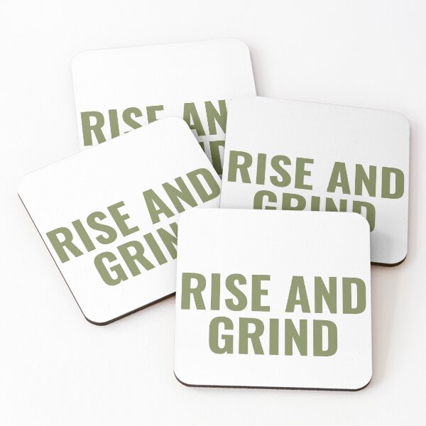 Item preview, Rise And Grind designed and sold by JongoMongo.