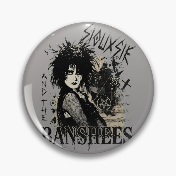 Item preview, Distressed Portrait Graphic Post-Punk Music Icon-8 designed and sold by SophieSchulte.