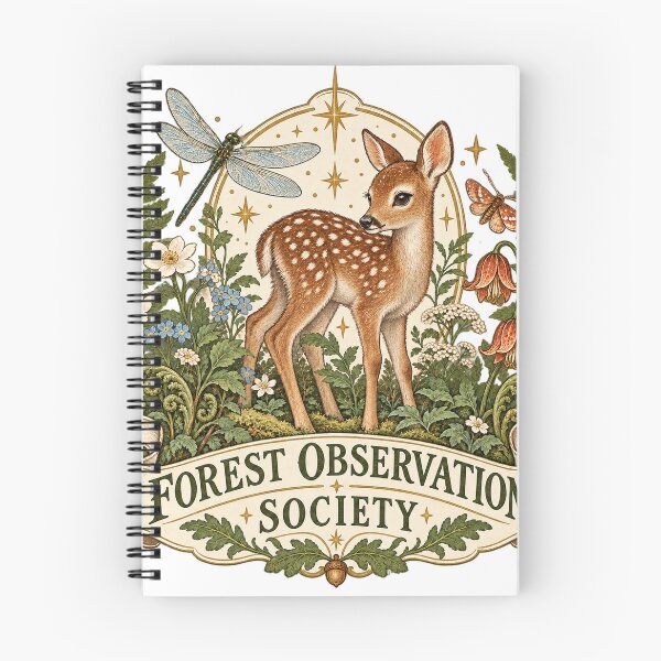Item preview, Forest Observation Society – Vintage Fawn Wilderkind Nature Club designed and sold by BadMary.
