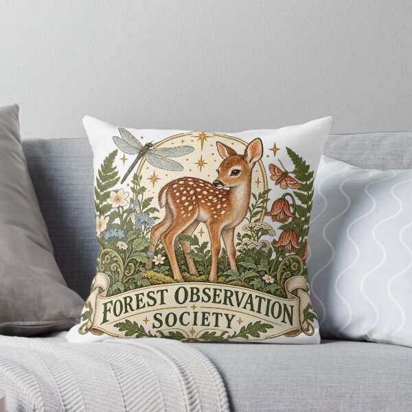 Item preview, Forest Observation Society – Vintage Fawn Wilderkind Nature Club designed and sold by BadMary.