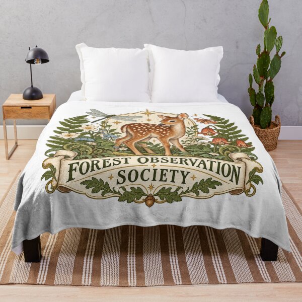 Item preview, Forest Observation Society – Vintage Fawn Wilderkind Nature Club designed and sold by BadMary.