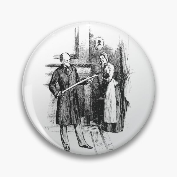 Item preview, Vintage The Shadow on the Blind Ghost Story Art Plate 7 designed and sold by Antique Science Press.