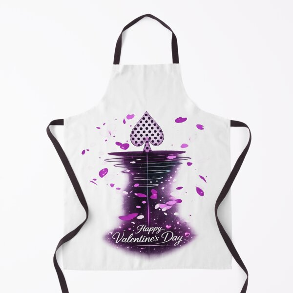 Item preview, Romantic Spade Heart Purple Valentines Day Art designed and sold by NB-Artmagic.