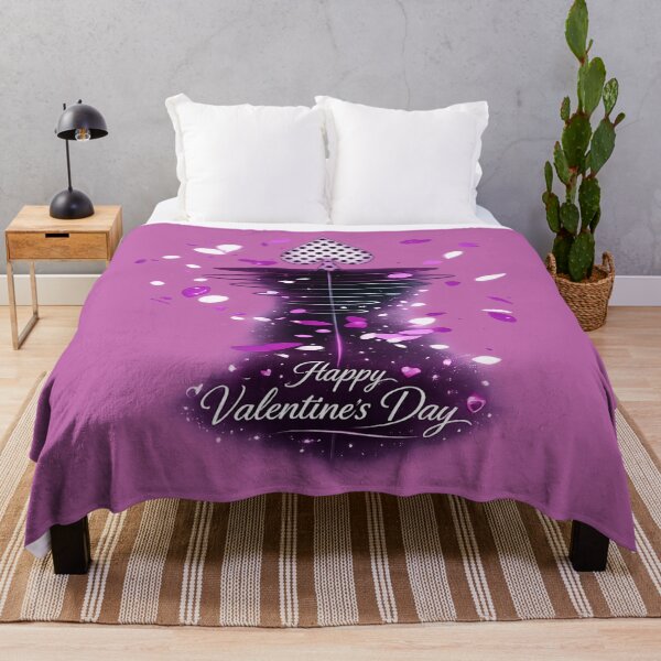 Item preview, Romantic Spade Heart Purple Valentines Day Art designed and sold by NB-Artmagic.