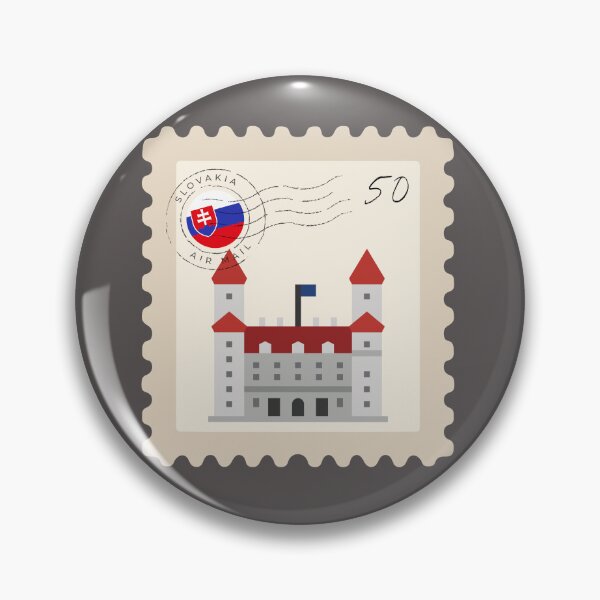 Item preview, Slovakia Vintage Postage Stamp Travel designed and sold by AnulaArt.