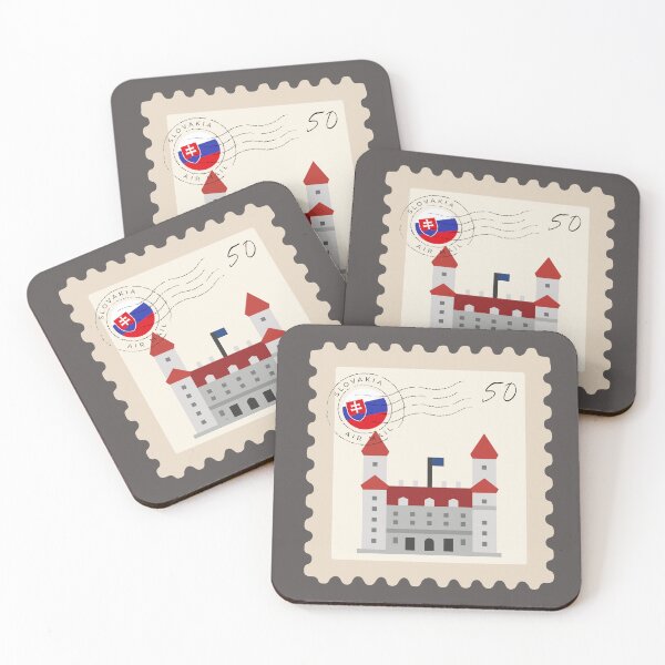 Item preview, Slovakia Vintage Postage Stamp Travel designed and sold by AnulaArt.