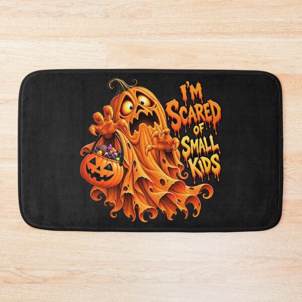 Item preview, The Cowardly Pumpkin Ghost – Halloween Humor designed and sold by Artekinium.