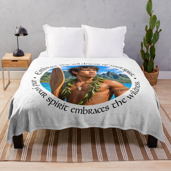 Item preview, Polynesian Empowerment Proverb - Embrace the wildness of your spirit | Pacific Art designed and sold by ShakaLife.org.