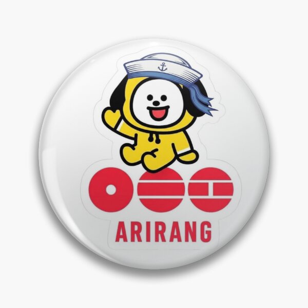 Item preview, BT21 CHIMMY SWIM Sailor Captain Sticker — BTS ARIRANG Comeback World Tour Merchandise designed and sold by Palette & Hue.