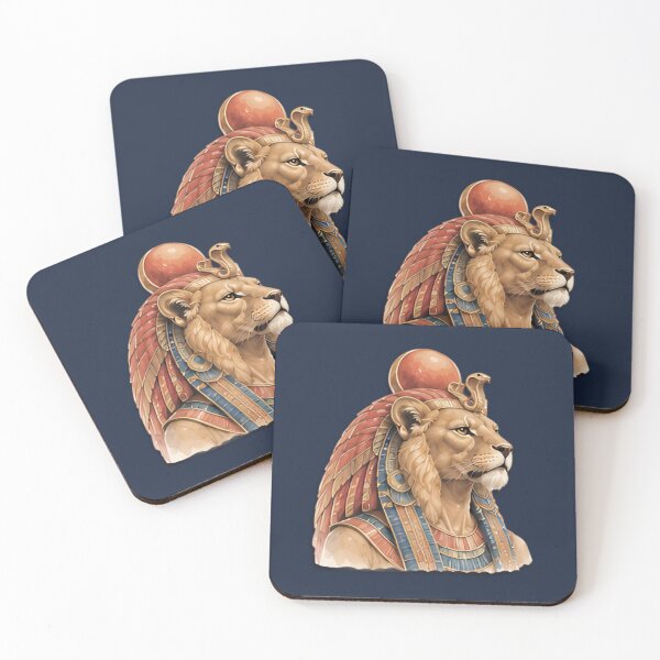 Item preview, Sekhmet | Egyptian Goddess of War and Protection  | Ancient Egyptian Legends designed and sold by Zaru Art Studio.