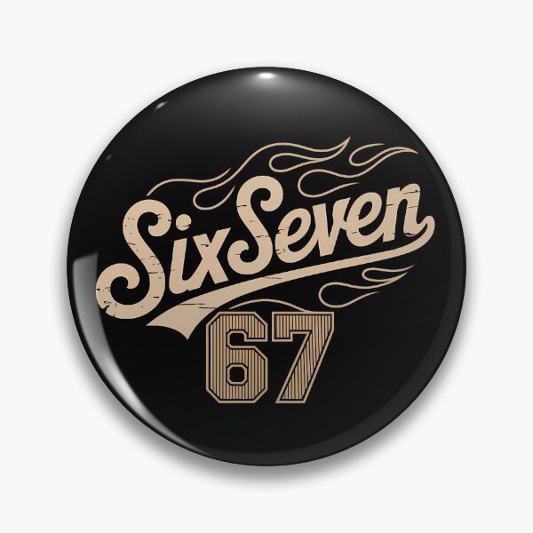 Item preview, Six Seven 67 - Funny Autistic Meme T-Shirt designed and sold by LoFizzy.