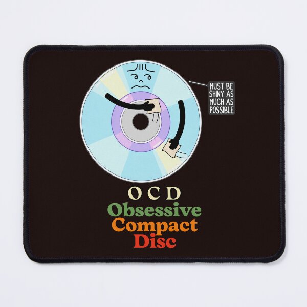 Item preview, OCD Obsessive Compact Disc designed and sold by glowvim.