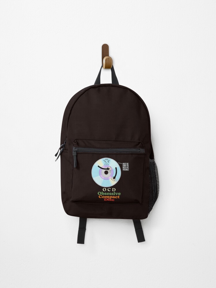 Thumbnail 1 of 3, Backpack, OCD Obsessive Compact Disc designed and sold by glowvim.