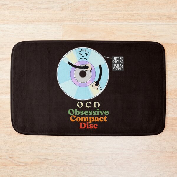 Item preview, OCD Obsessive Compact Disc designed and sold by glowvim.